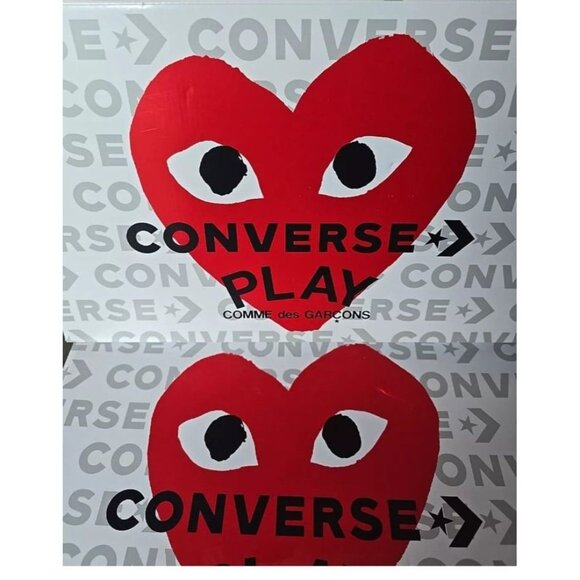 Converse Mens Chuck Taylor All Star 70 Hi Comme Des Garcons PLAY Shoes 11.5 - Picture 5 of 6